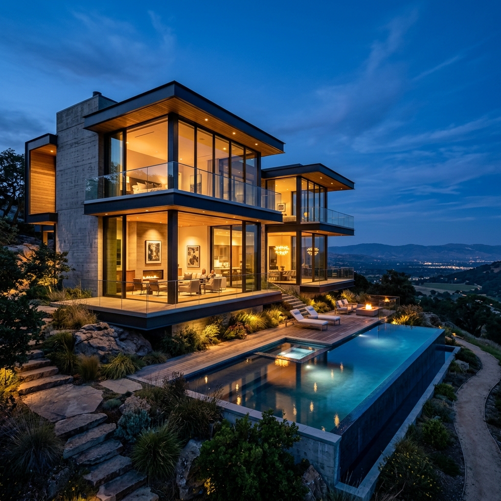 Gazic Group modern waterfront residential Architecture and luxury home Design